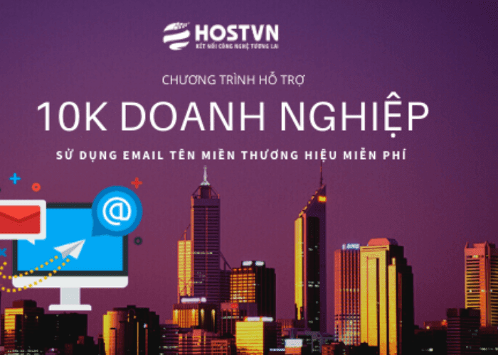 Đăng ký email tên miền miễn phí