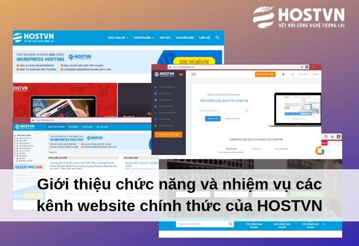 Liên hệ HOSTVN - Giới thiệu các kênh thông tin chính thức của HOSTVN